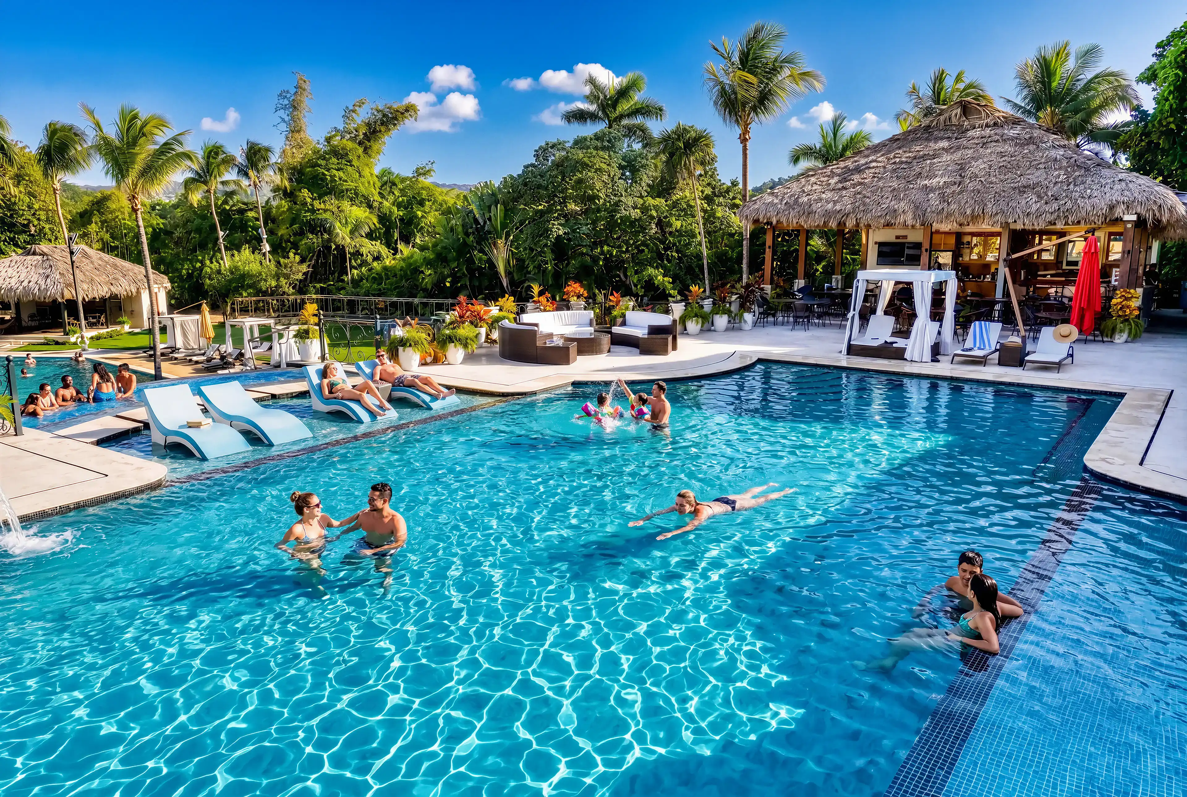 Swimming Pool & Jacuzzi